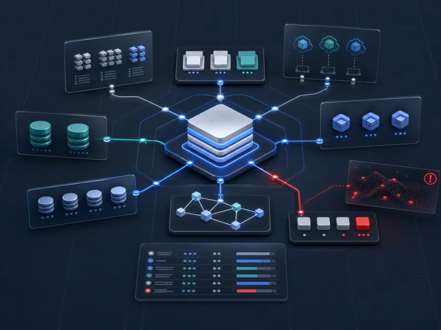 AI Agent SBOM and LLM Mapping visual